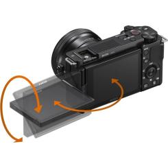 Цифровой фотоаппарат Sony Alpha ZV-E10 body black Фото 9