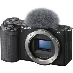 Цифровой фотоаппарат Sony Alpha ZV-E10 body black Фото