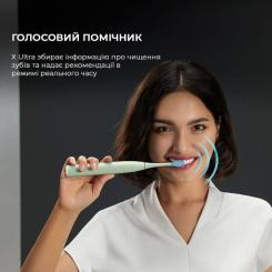 Электрическая зубная щетка Oclean X Ultra Set Green Фото 5