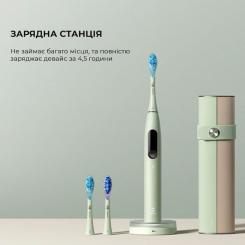 Электрическая зубная щетка Oclean X Ultra Set Green Фото 6
