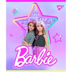 Тетрадь Yes А5 Barbie 18 аркушів лінія Фото 3