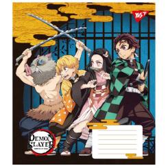 Тетрадь Yes Demon slayer. Power 18 аркушів клітинка Фото 1