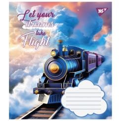 Тетрадь Yes Let your dreams 12 аркушів коса лінія Фото 1