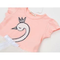 Платье детское Breeze с лебедем Фото 2