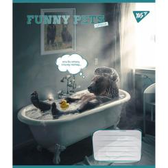 Тетрадь Yes Funny pets 96 аркушів лінія Фото 4
