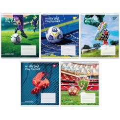 Тетрадь Yes Hit the goal 60 листов линия Фото