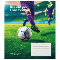 Тетрадь Yes Hit the goal 60 листов линия Фото 1