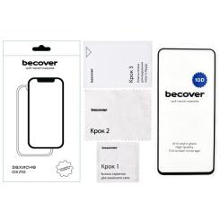 Стекло защитное BeCover Xiaomi Redmi 12 5G 10D Black Фото 1