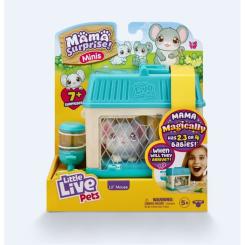 Игровой набор Moose Little Live Мама-сюрприз Миша Фото 1
