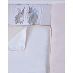 Пеленальный матрасик Верес Summer Bunny pink NEW 72х80 см Фото 2