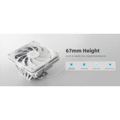 Кулер для процессора ID-Cooling IS-67-XT White Фото 8