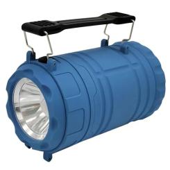 Фонарь Quantum Nice blue 1WLED + 3WCOB 3xAА Фото