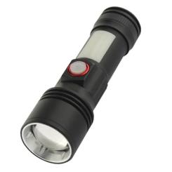 Фонарь Quantum Adept 10W LED zoom +COB з USB Фото