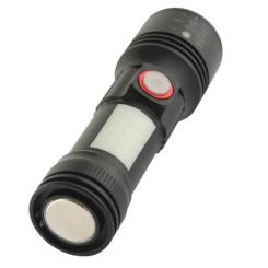 Фонарь Quantum Adept 10W LED zoom +COB з USB Фото 1