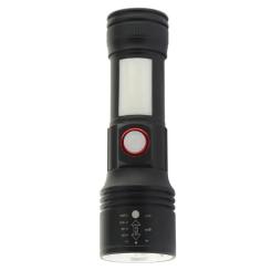 Фонарь Quantum Adept 10W LED zoom +COB з USB Фото 2