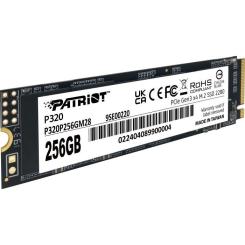 Накопитель SSD Patriot M.2 2280 256GB Фото 1