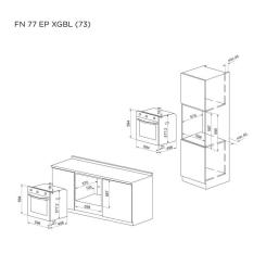 Духовой шкаф Pyramida FN 77 EP XGBL (73) Фото 11