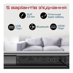 Акустическая система Promate StreamBar-60 Black Фото 4