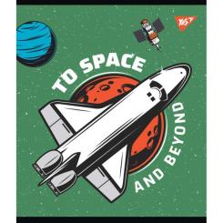 Тетрадь Yes А5 Galaxy Exploring 12 листов линия Фото 1