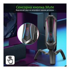 Микрофон Vertux Marshal USB Black Фото 5