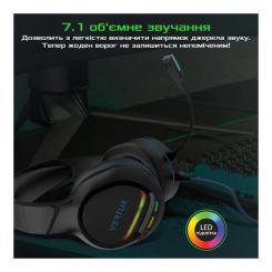 Наушники Vertux Tokyo 7.1 Mini Jack 3.5мм Blue Фото 2