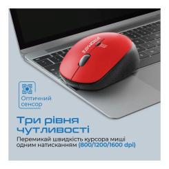 Мышка Promate Tracker Wireless Red Фото 2