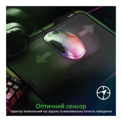 Мышка Vertux Phoenix USB Black Фото 1