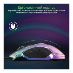 Мышка Vertux Phoenix USB Black Фото 3