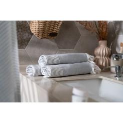 Полотенце Ardesto SPA 90х170см 100% хлопок, серый Фото 10