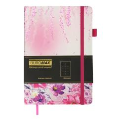 Книга записная Buromax CHERIE А5 96 аркушів крапка, рожевий Фото 1