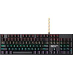 Клавиатура Canyon Deimos GK-4 Rainbow LED USB UA Black Фото