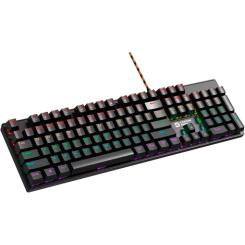 Клавиатура Canyon Deimos GK-4 Rainbow LED USB UA Black Фото 1
