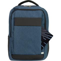 Рюкзак школьный Optima 17" Classic унисекс Синий Фото 2