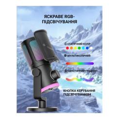 Микрофон Fifine AM6 USB Black Фото 10