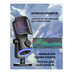 Микрофон Fifine AM6 USB Black Фото 5