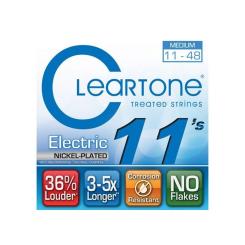 Струны для гитары Cleartone Electric Nickel-Plated Medium (11-48) Фото 1