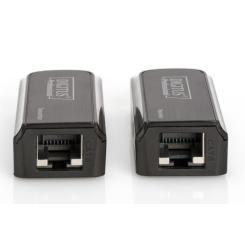 Адаптер Digitus mini HDMI extender over UTP 50m USB-powered Фото 1