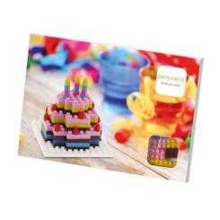 Конструктор BRIXIES Праздничный торт Фото