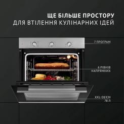 Духовой шкаф Perfelli PERLA 6M7 INOX Фото 10