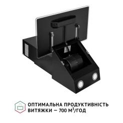 Вытяжка кухонная Perfelli VICCO 6HSR NERO Фото 5