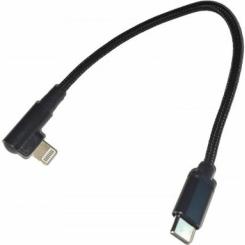 Дата кабель Cablexpert USB-C to Lightning 0,2m angle Фото