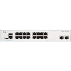 Коммутатор сетевой Cisco C1300-16T-2G Фото 1