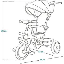 Детский велосипед Lionelo Berry Grey Stone Фото 5