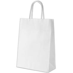 Подарочный пакет Куверт Ecobag, 24х10х36 см белый Фото