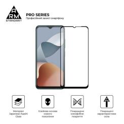 Стекло защитное Armorstandart Pro ZTE Blade A34 Black Фото 1