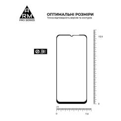Стекло защитное Armorstandart Pro ZTE Blade A34 Black Фото 2