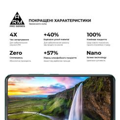 Стекло защитное Armorstandart Pro ZTE Blade A34 Black Фото 4