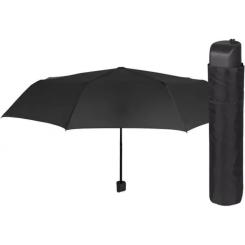 Зонт Perletti New Basic Складной Механический Черный Фото 2