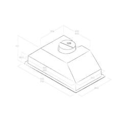 Вытяжка кухонная Elica CT17 GR/A/52 Фото 6
