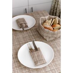 Скатерть Прованс Тереза Клеточка 220х133 Фото 5